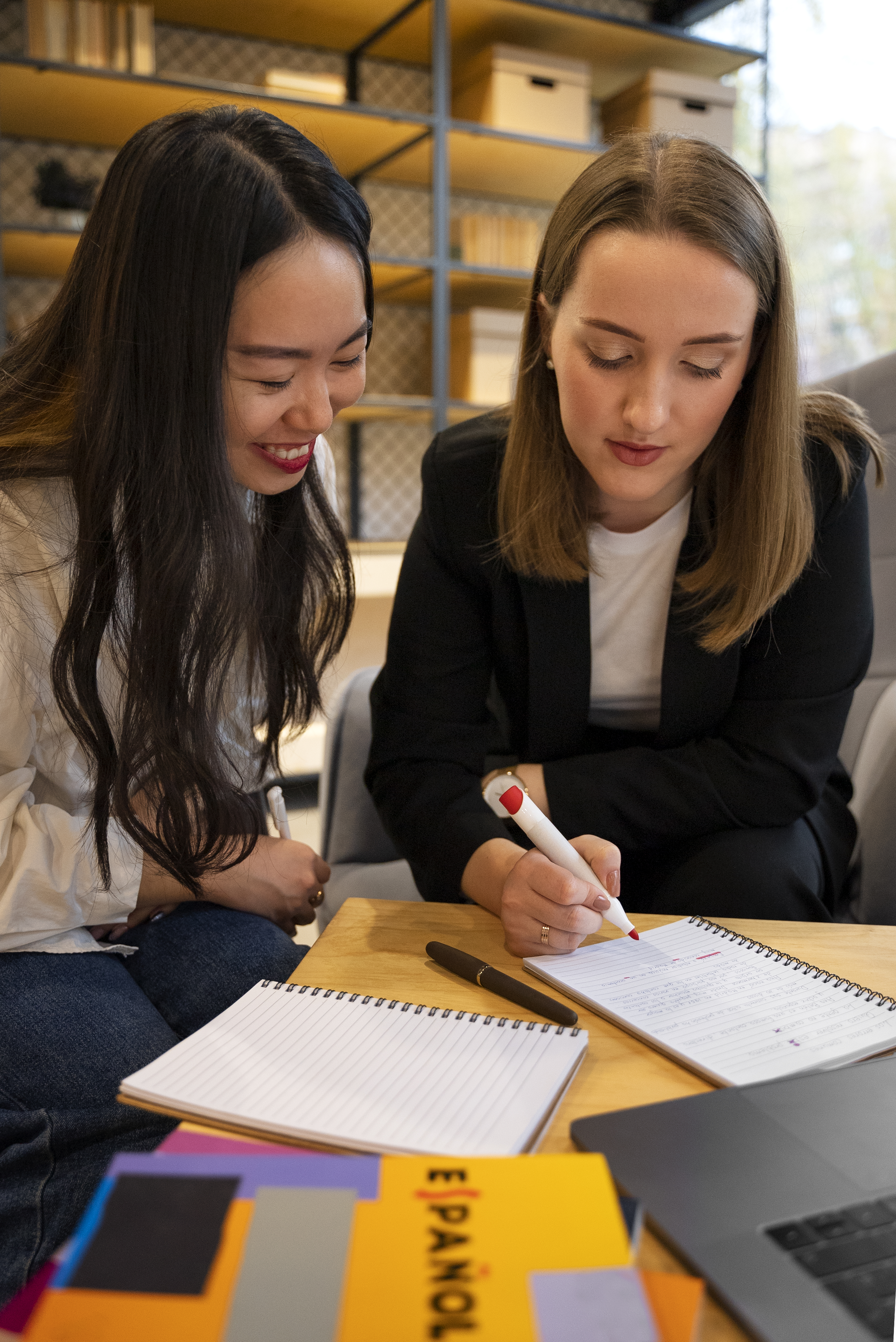 Students preparing for internships with proactive career readiness coaching.